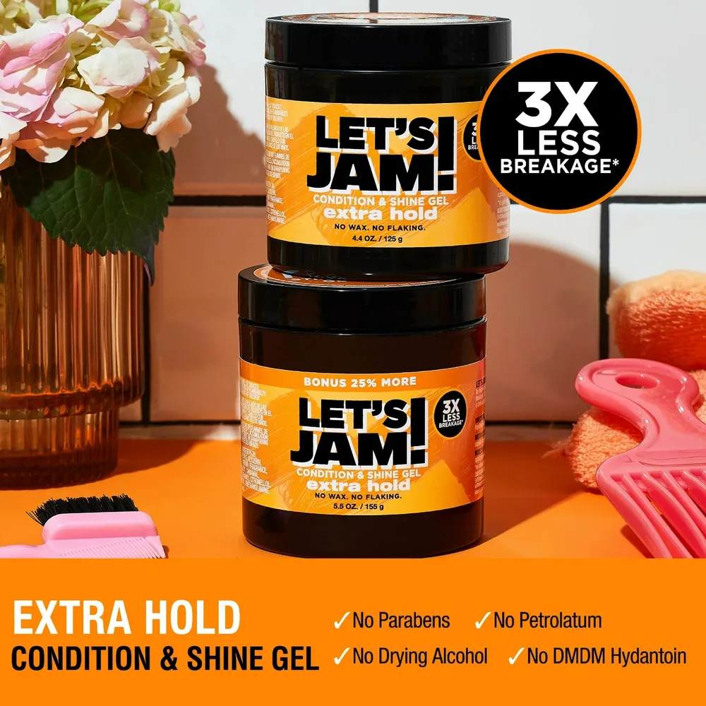 Let’s Jam! Condition & Shine Gel – Frizz Control
