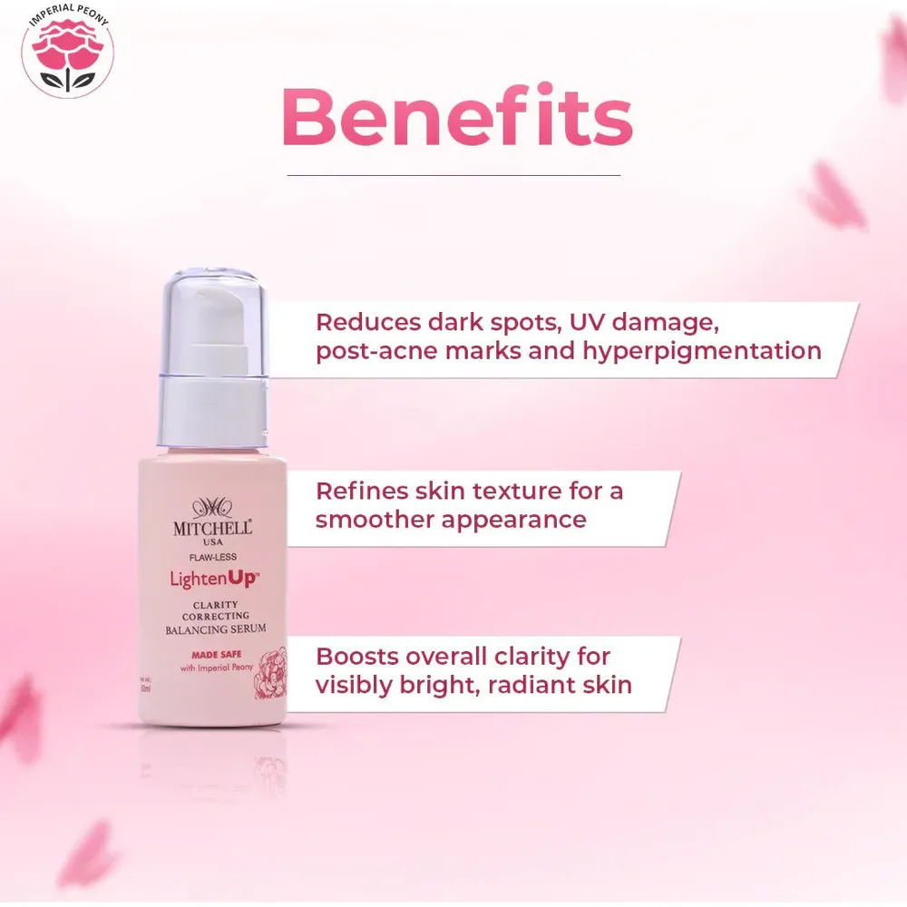 Mitchell Brands Lighten Up Flaw-Less Serum - 50ml - Image 7