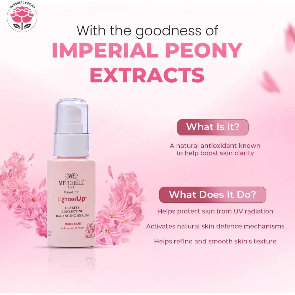 Mitchell Brands Lighten Up Flaw-Less Serum - 50ml - Image 9
