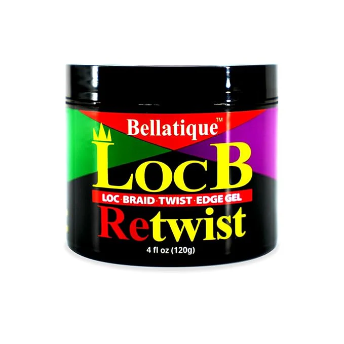Loc B Retwist & Edge Gel – 48HR Hold for Locs - Image 3