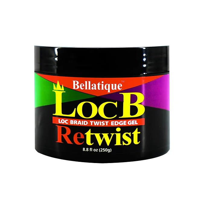 Loc B Retwist & Edge Gel – 48HR Hold for Locs - Image 4