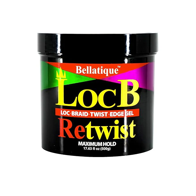 Loc B Retwist & Edge Gel – 48HR Hold for Locs - Image 5