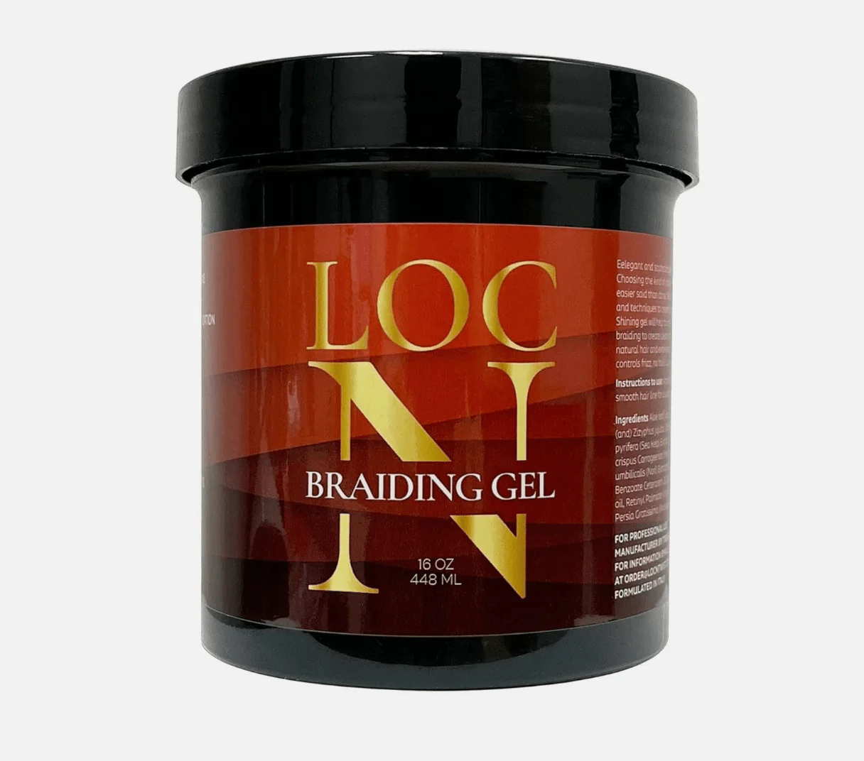 Loc 'N Braiding Gel β Original & Lemongrass - Image 2