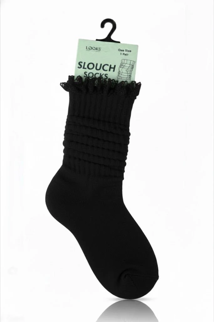 LQQKS Adult Lace Slouch Socks - Image 10