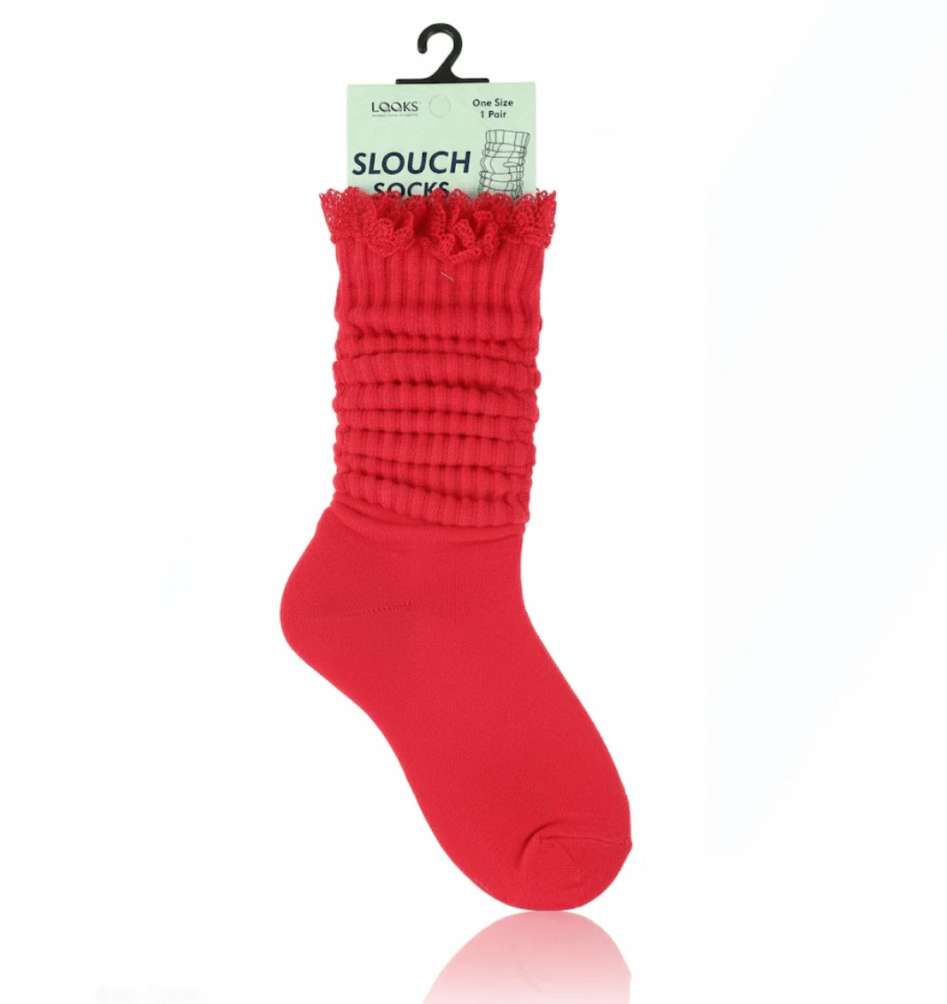 LQQKS Adult Lace Slouch Socks - Image 11