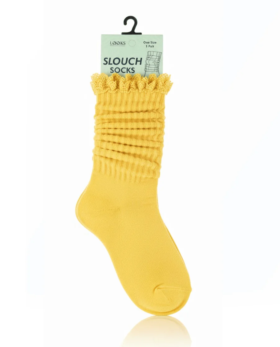 LQQKS Adult Lace Slouch Socks - Image 6