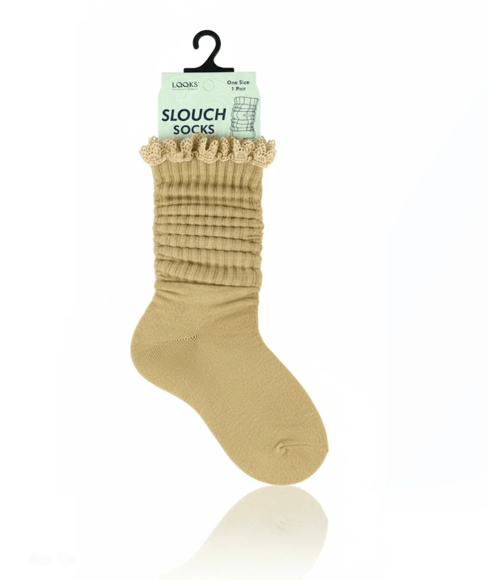 LQQKS Adult Lace Slouch Socks - Image 7