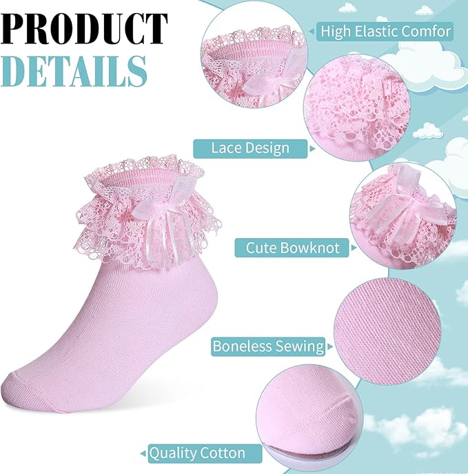 LQQKS Kids Lace Slouch Beanie - Image 4