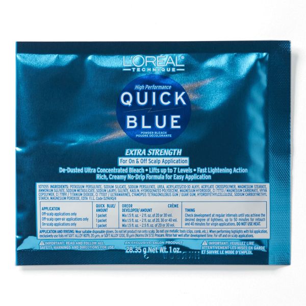 L'Oréal Quick Blue Powder Lightener – 1oz & 1lb