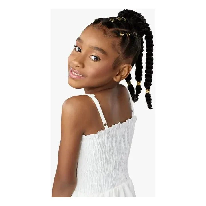 Sensationnel Lulu Pony Mini Synthetic Kids Ponytail - Cotton Candy - Image 3