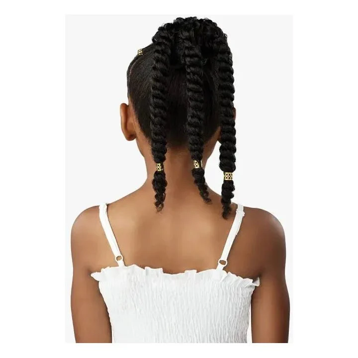 Sensationnel Lulu Pony Mini Synthetic Kids Ponytail - Cotton Candy - Image 4