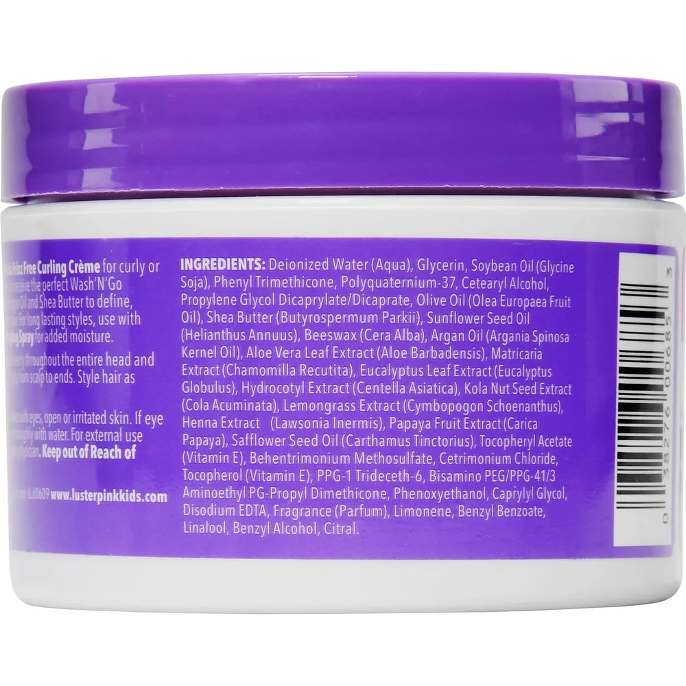 Luster’s Pink Kids Frizz-Free Curl & Wave Definer – 8 oz - Image 2