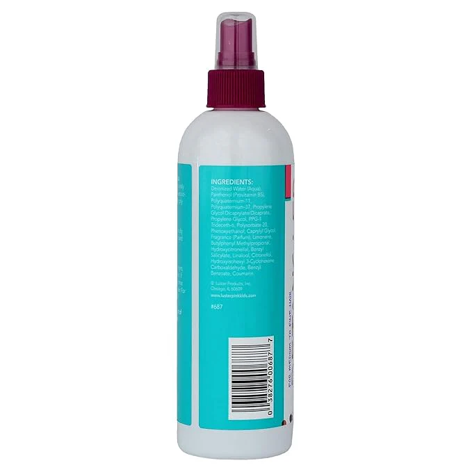 Luster’s Pink Kids Detangling Spray – Smooth & Style Ease – 12 fl oz - Image 2