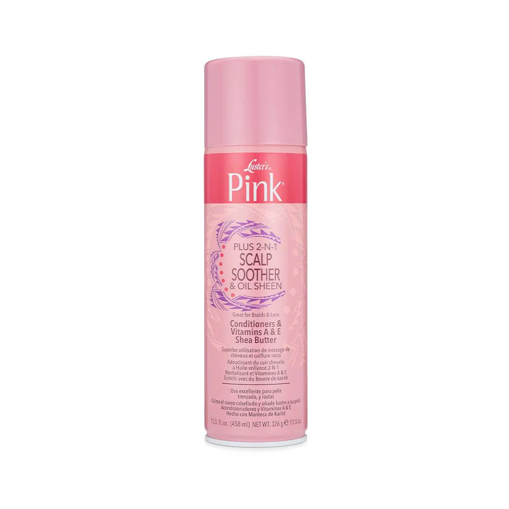 Luster's Pink Plus โ Scalp Soother & Oil Sheen Spray โ 9.5 oz & 15.5 oz - Image 2