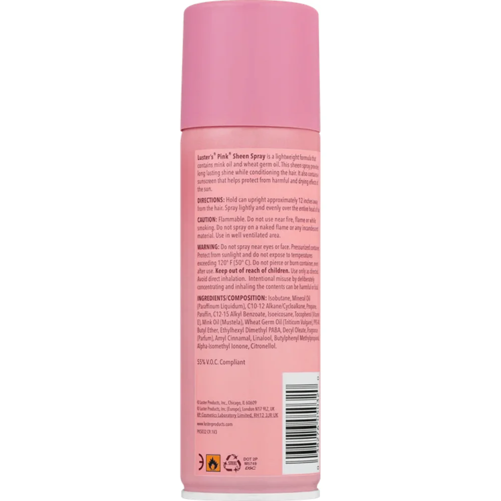 Luster's Pink Plus โ Scalp Soother & Oil Sheen Spray โ 9.5 oz & 15.5 oz - Image 5