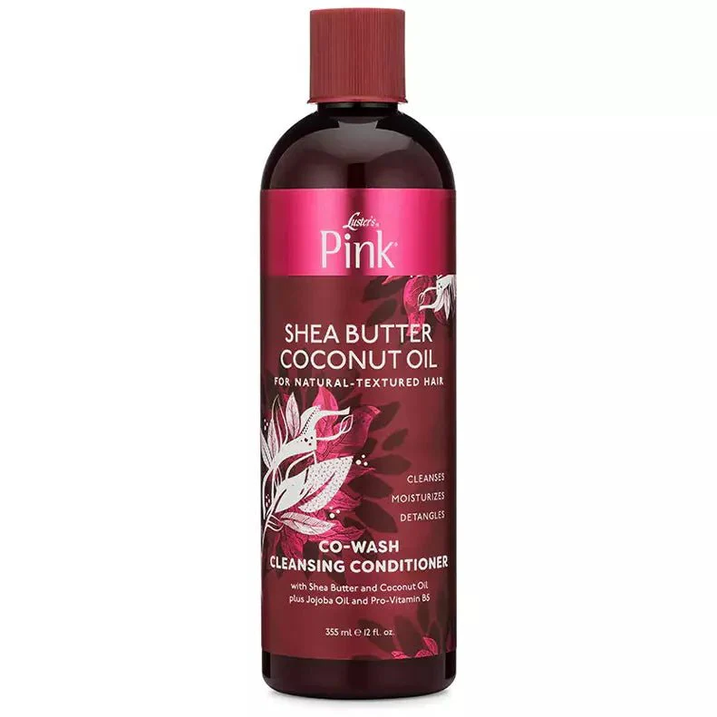 Luster's Pink Shea Butter Coconut Oil Co-Wash Cleansing Conditioner 12oz