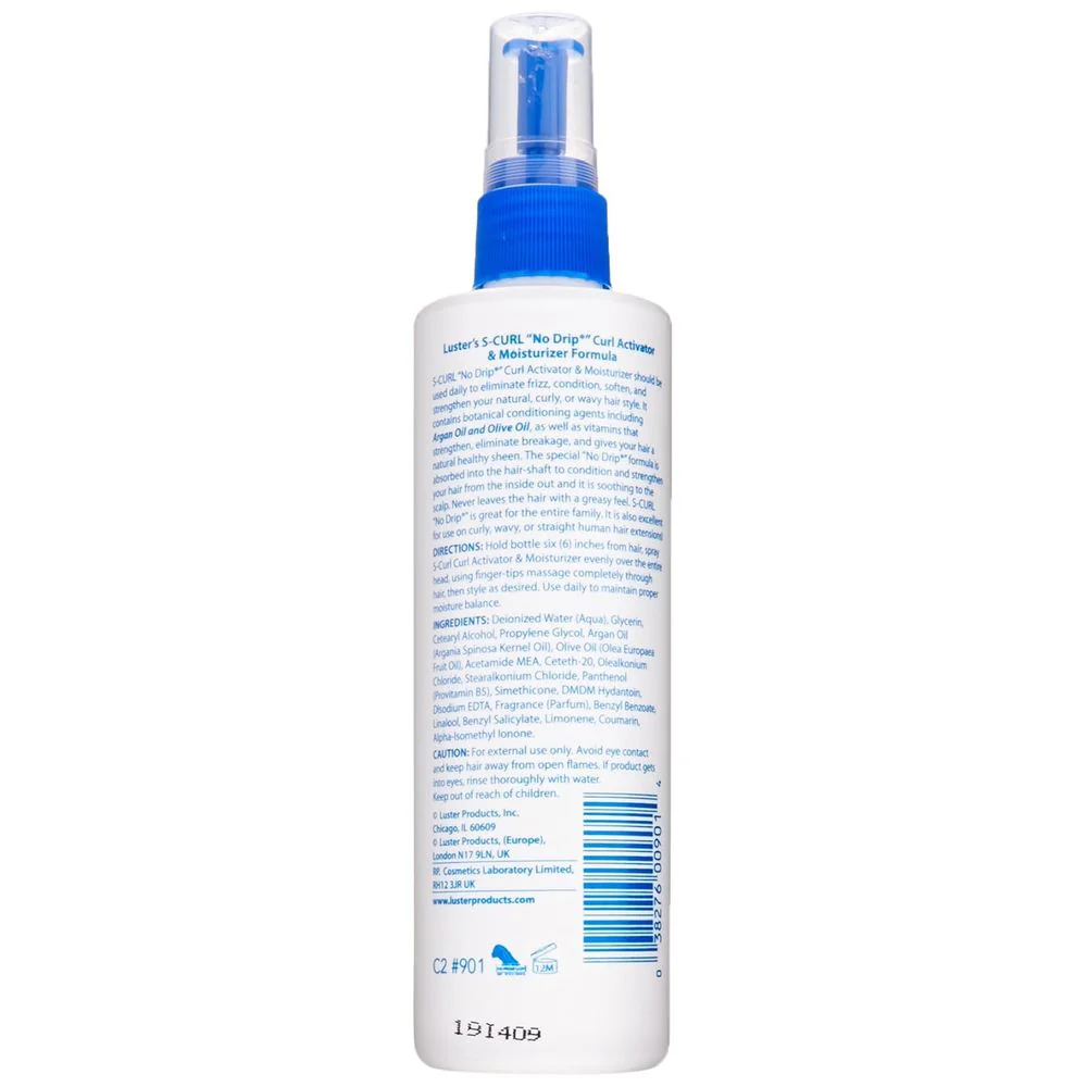 Luster's S-Curl Curl Activator – 8 oz & 16 oz Sizes - Image 4