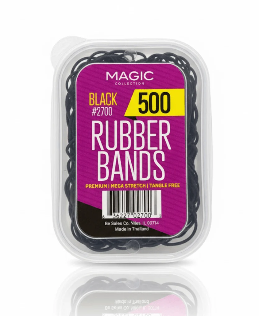 Magic Collection Black Rubber Bands β Assorted Sizes - Image 4