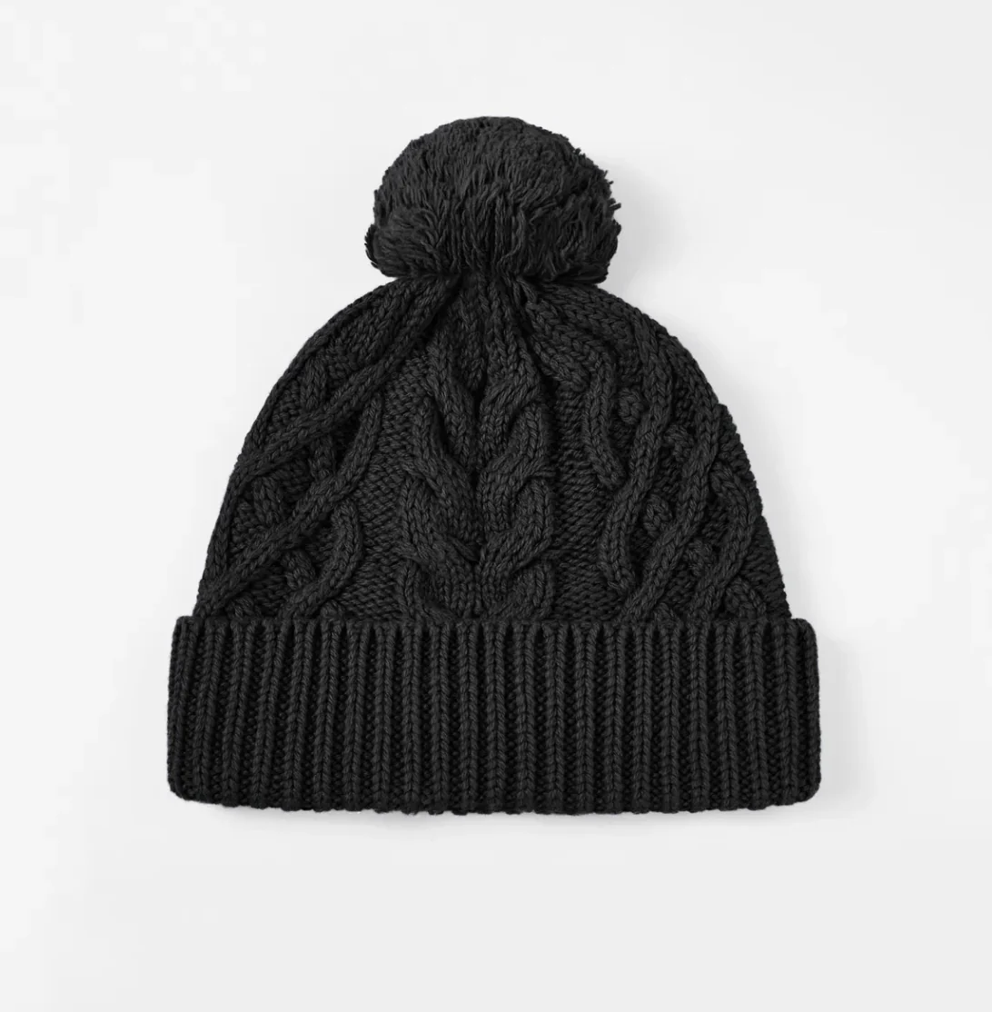 Magic Collection Cable Knit Pom Pom Beanie - Assorted - Image 2
