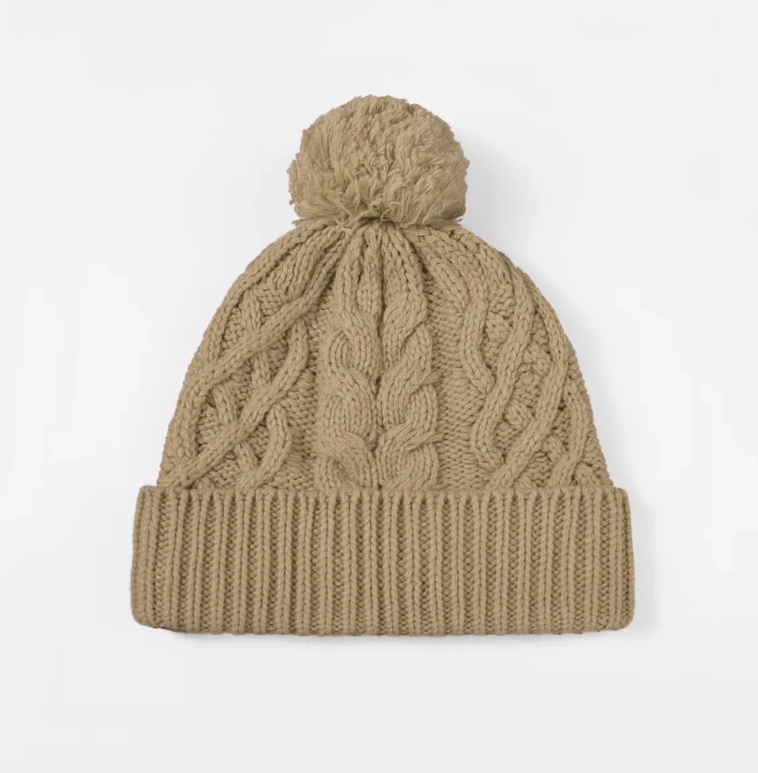 Magic Collection Cable Knit Pom Pom Beanie - Assorted - Image 5