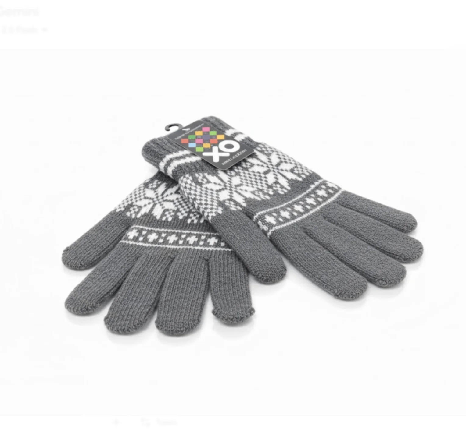 Magic Collection Men's Knitted Gloves - Assorted - Image 3