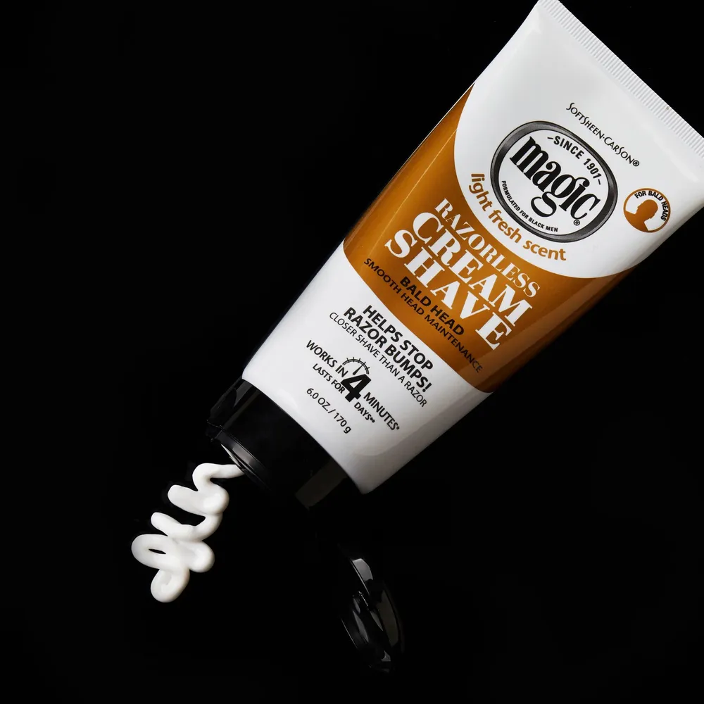 Magic Hair Removal Cream –Razor-Free Bald Head Maintenance 6 oz - Image 2
