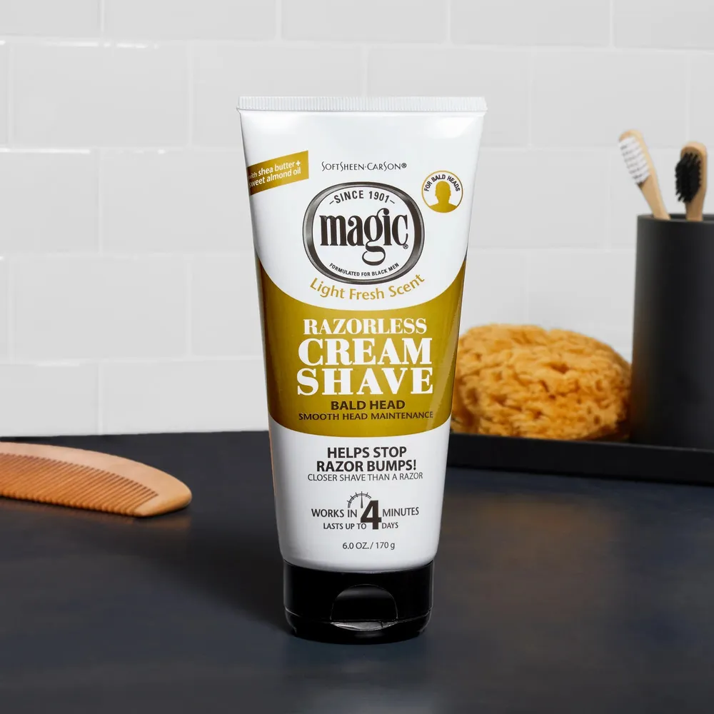 Magic Hair Removal Cream –Razor-Free Bald Head Maintenance 6 oz - Image 3