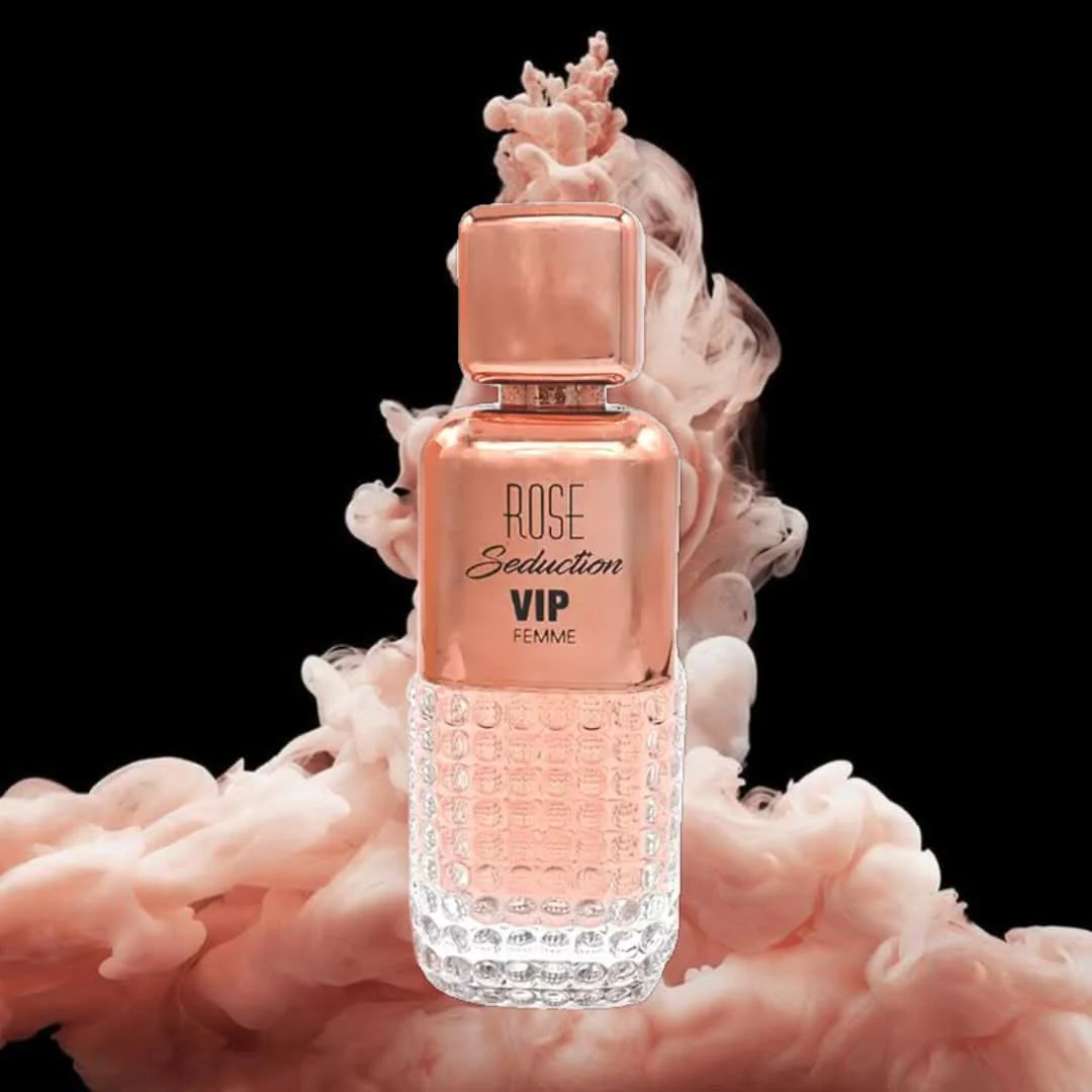 Maison Alhambra Rose Seduction VIP Pour Femme Eau De Parfum Spray – 3.4oz - Image 5