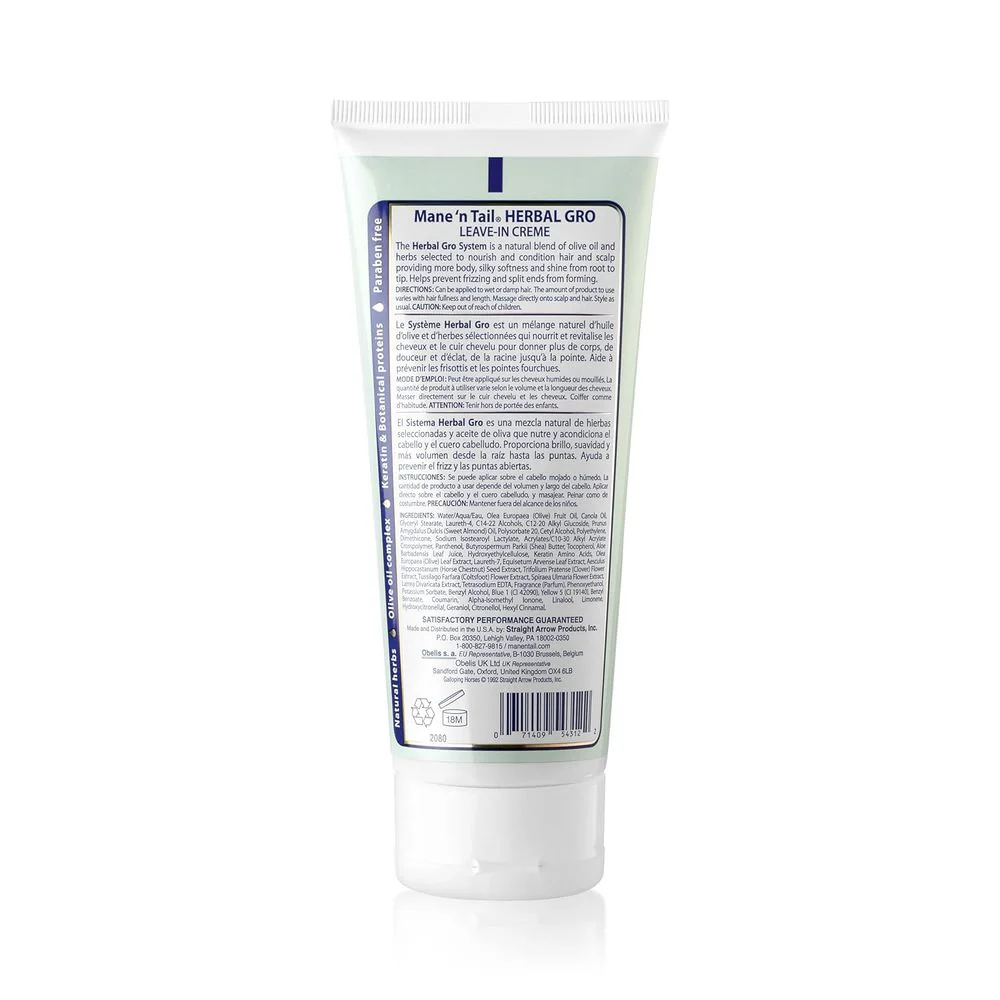 Mane ‘n Tail Herbal Gro Leave-In Cream Therapy – 5.5 oz - Image 2