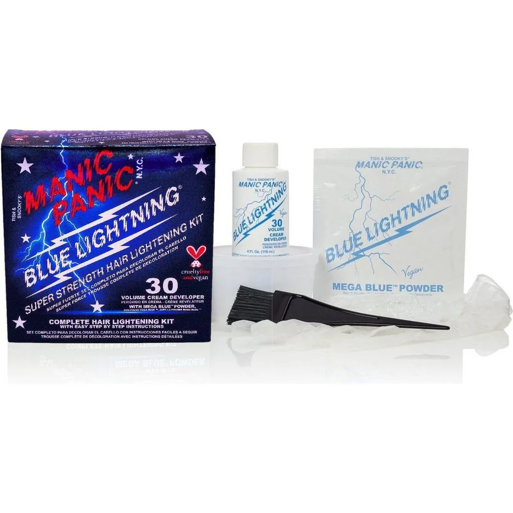 Manic Panic Blue Lightning 30 Volume Super Strength Lightening Kit 4oz - Image 2