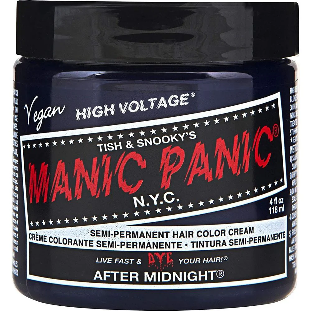 Manic Panic Creamtone Semi Permanent Hair Dye - After Midnight 4oz