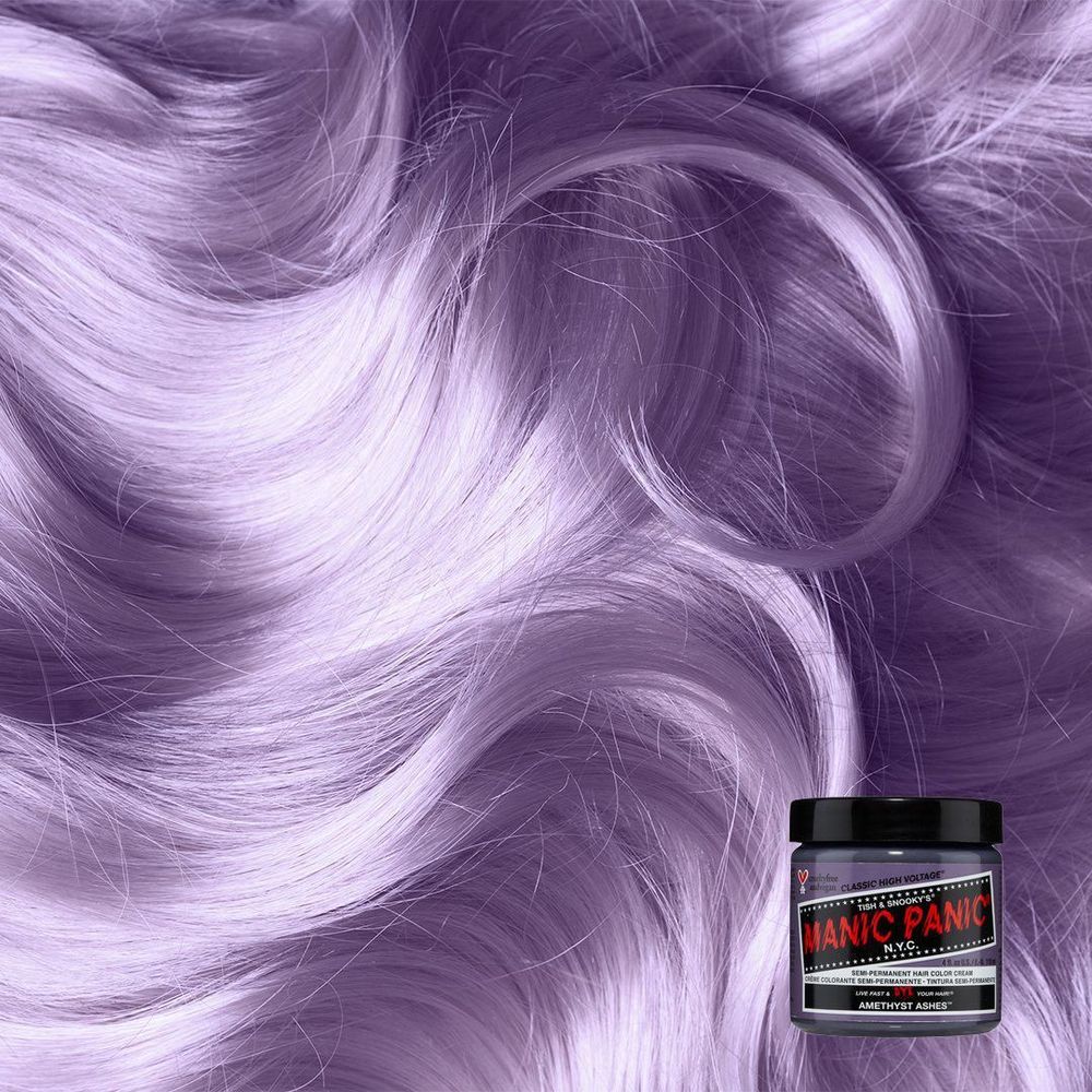 Manic Panic Creamtone Semi Permanent Hair Dye - Amethyst Ashes 4oz - Image 2