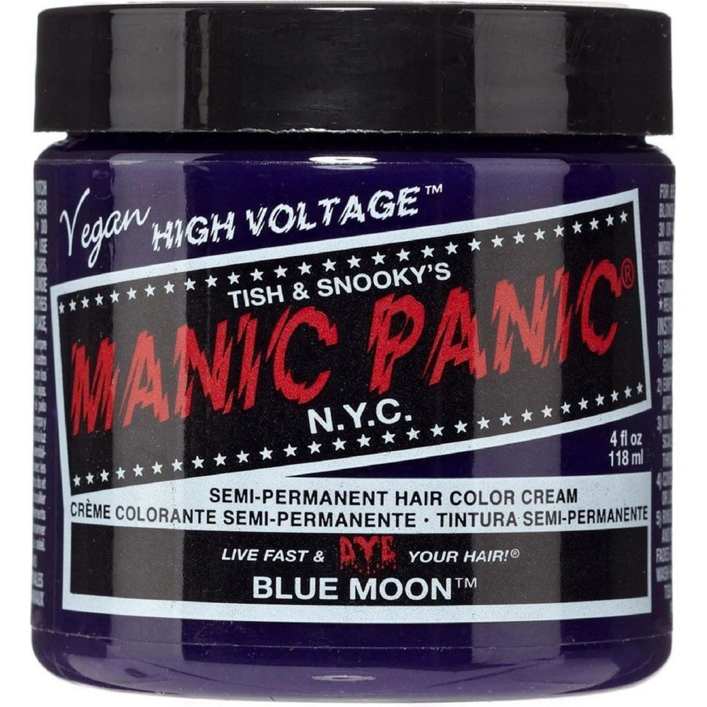 Manic Panic Creamtone Semi Permanent Hair Dye - Blue Moon 4oz