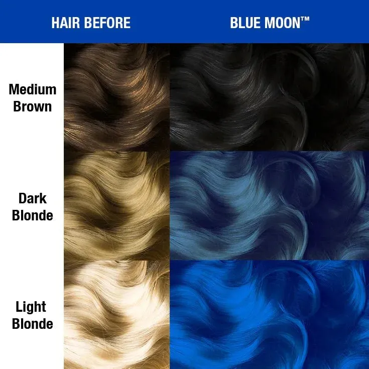Manic Panic Creamtone Semi Permanent Hair Dye - Blue Moon 4oz - Image 3