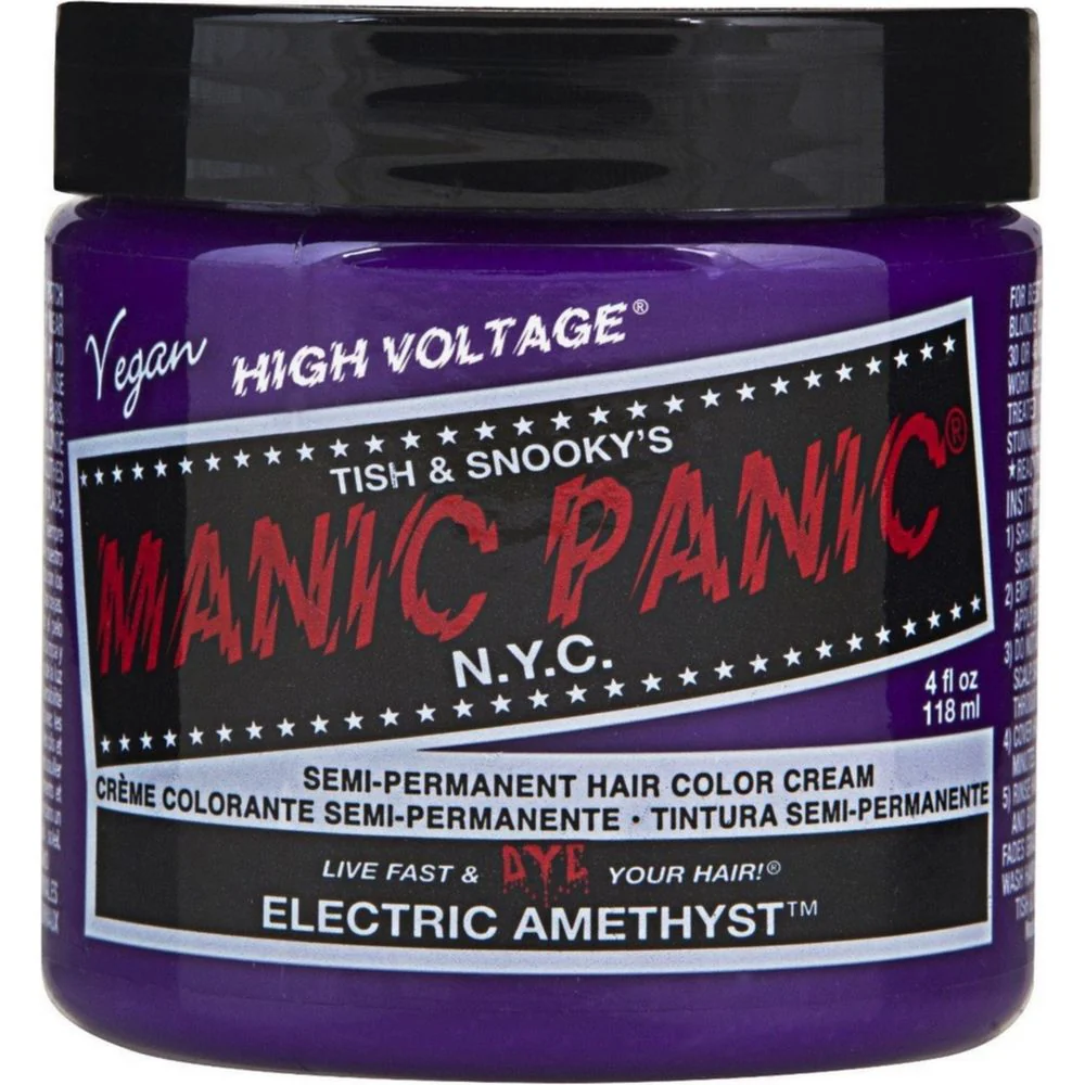 Manic Panic Creamtone Semi Permanent Hair Dye - Electric Amethyst 4oz