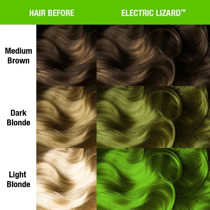 Manic Panic Creamtone Semi Permanent Hair Dye - Electric Lizard 4oz - Image 3