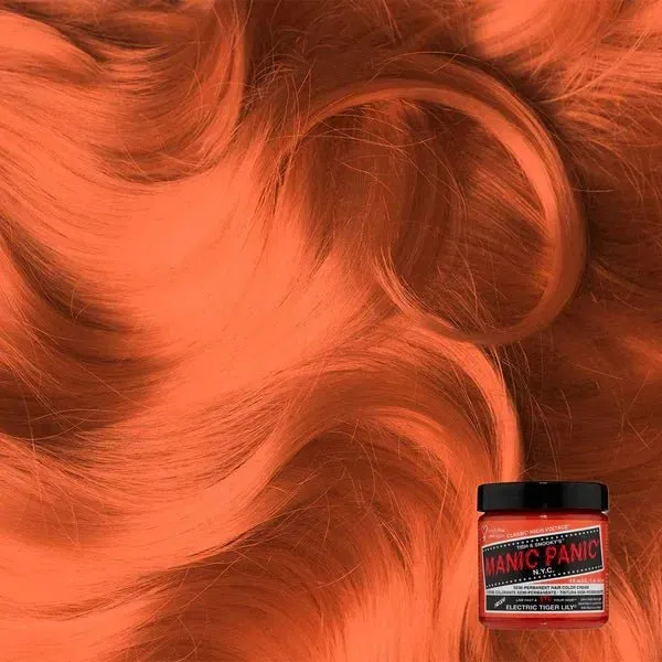 Manic Panic Creamtone Semi Permanent Hair Dye - Electric Tiger Lily 4oz - Image 3