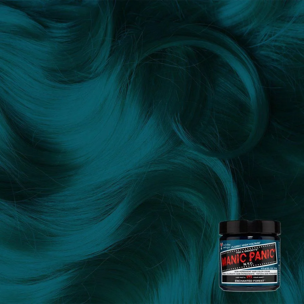 Manic Panic Creamtone Semi Permanent Hair Dye - Enchanted Forest 4oz - Image 2