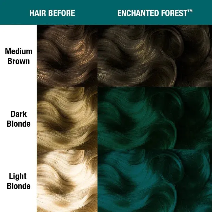 Manic Panic Creamtone Semi Permanent Hair Dye - Enchanted Forest 4oz - Image 3