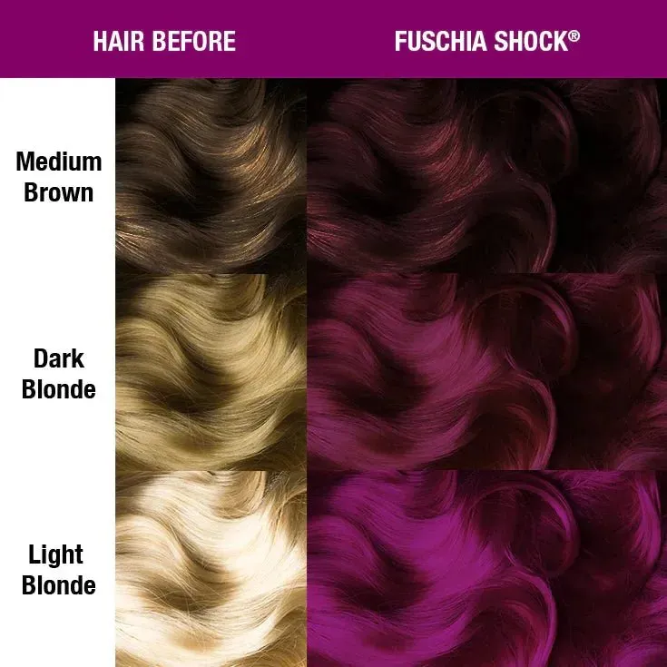 Manic Panic Creamtone Semi Permanent Hair Dye - Fuchsia Shock 4oz - Image 3