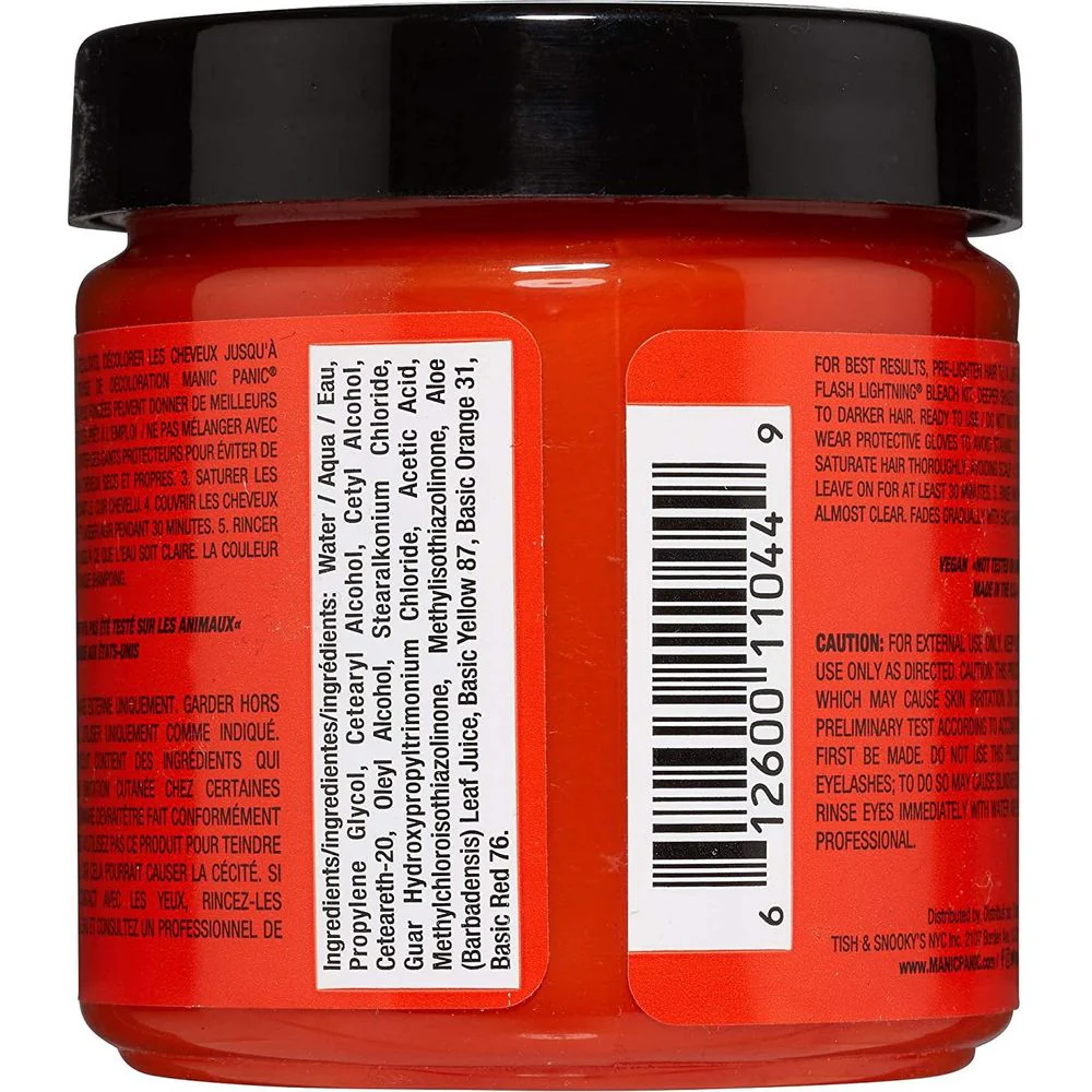 Manic Panic Creamtone Semi Permanent Hair Dye - Psychedelic Sunset 4oz - Image 2