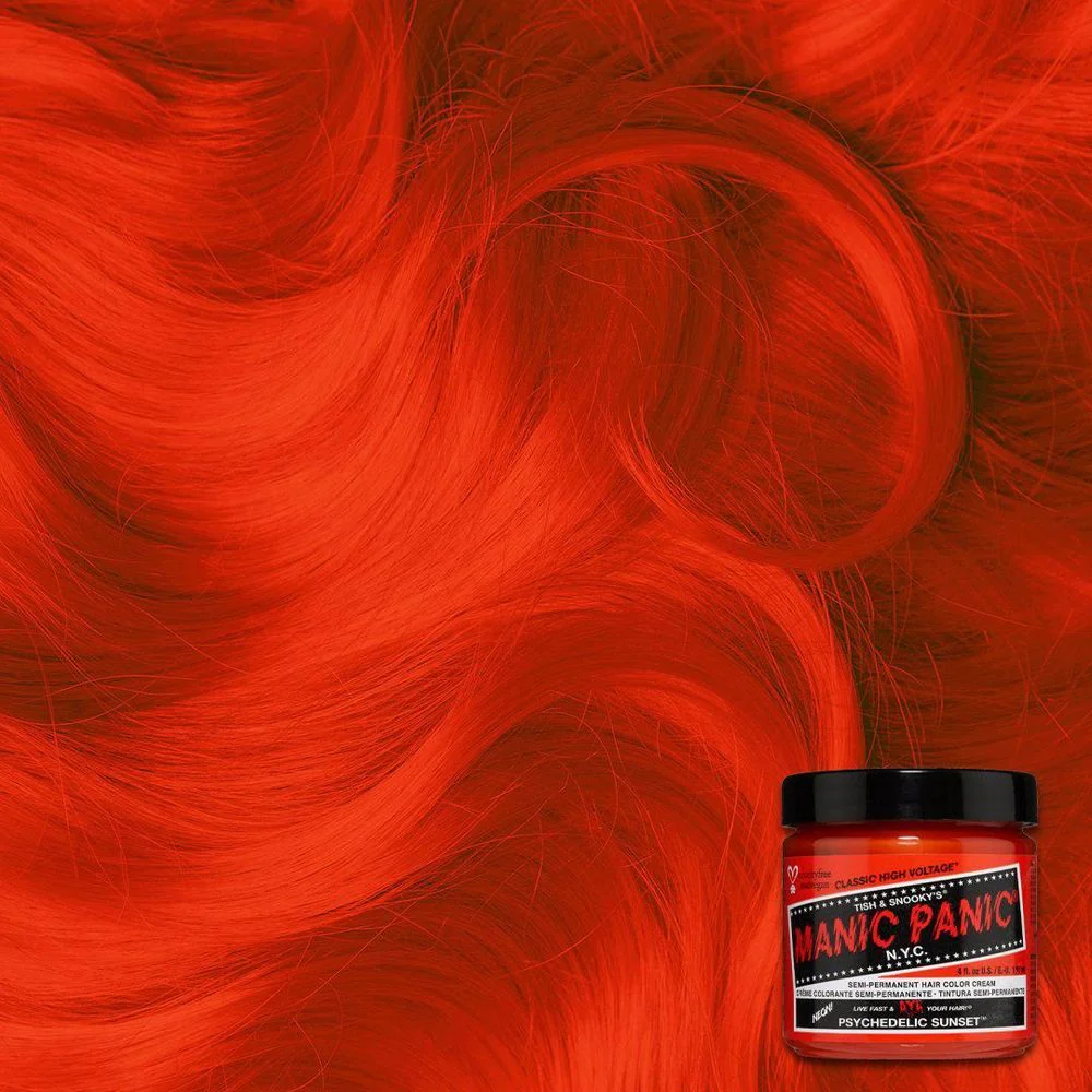 Manic Panic Creamtone Semi Permanent Hair Dye - Psychedelic Sunset 4oz - Image 3