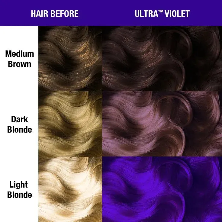 Manic Panic Creamtone Semi Permanent Hair Dye - Ultra Violet 4oz - Image 4