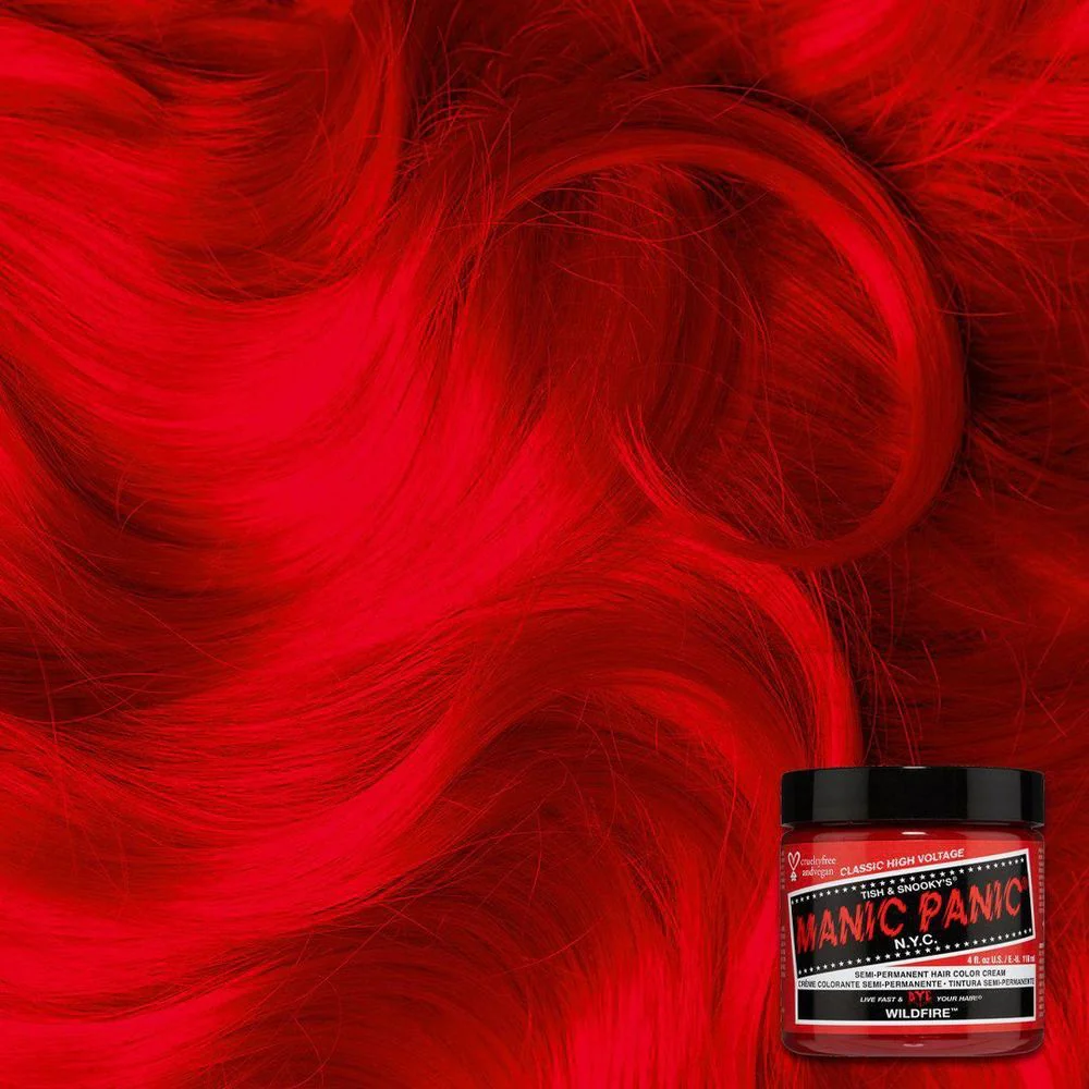 Manic Panic Creamtone Semi Permanent Hair Dye - Wildfire 4oz - Image 3