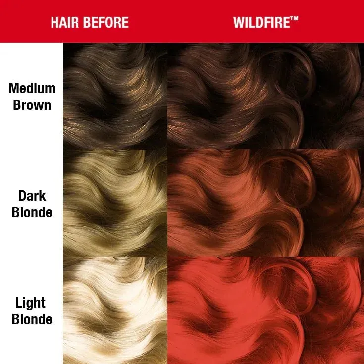 Manic Panic Creamtone Semi Permanent Hair Dye - Wildfire 4oz - Image 4