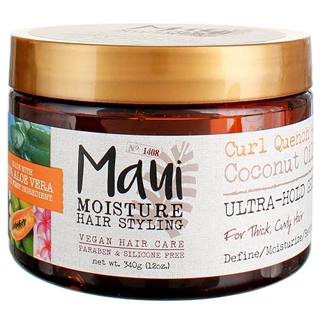 Maui Moisture - Curl Smoothie & Gel Coconut Oil Set 12oz - Image 4
