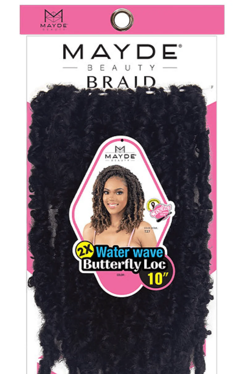 Mayde 2X Water Wave Butterfly Loc β 10"