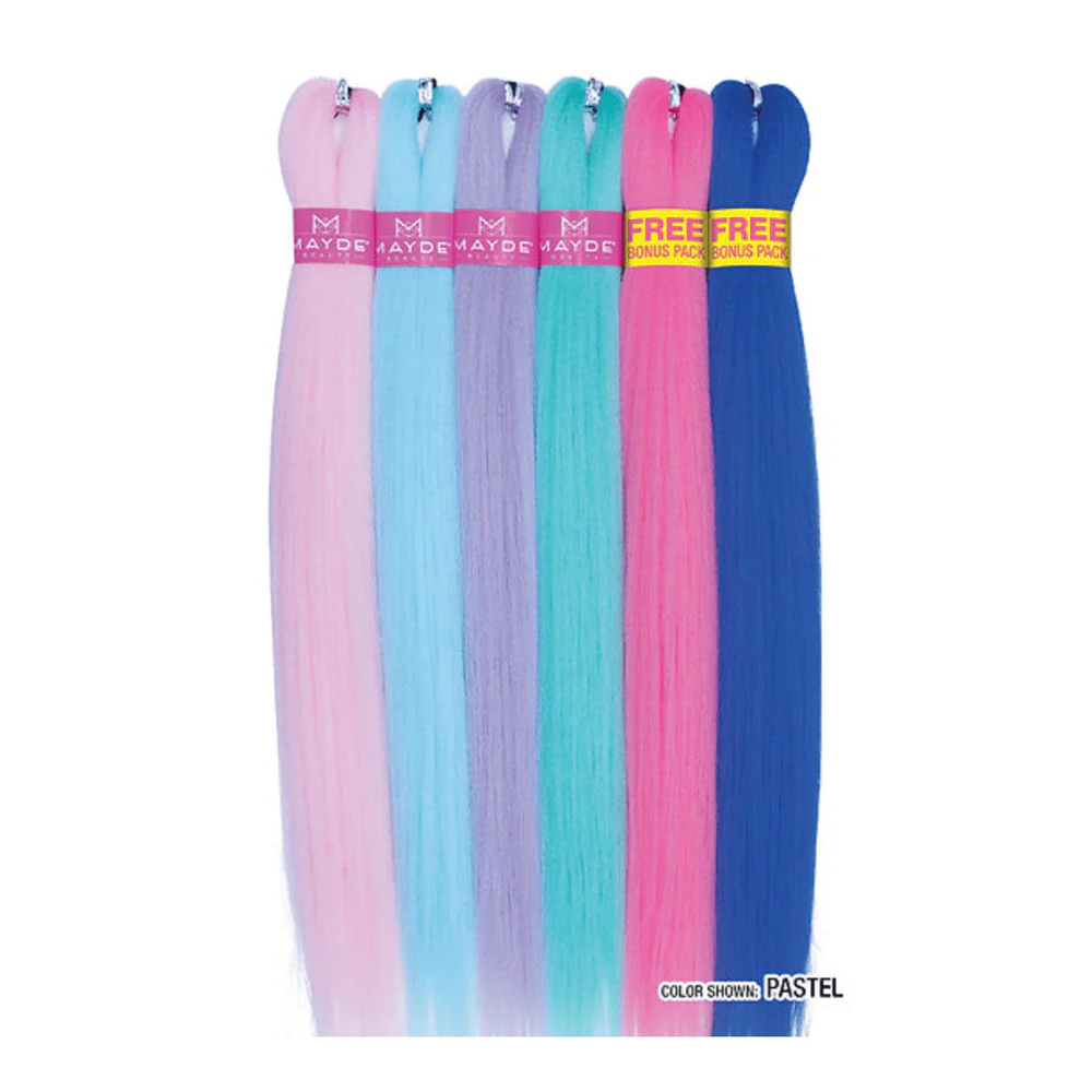 Mayde 6X Braid Nation Kid Synthetic Braiding Hair – 18″ - Image 7