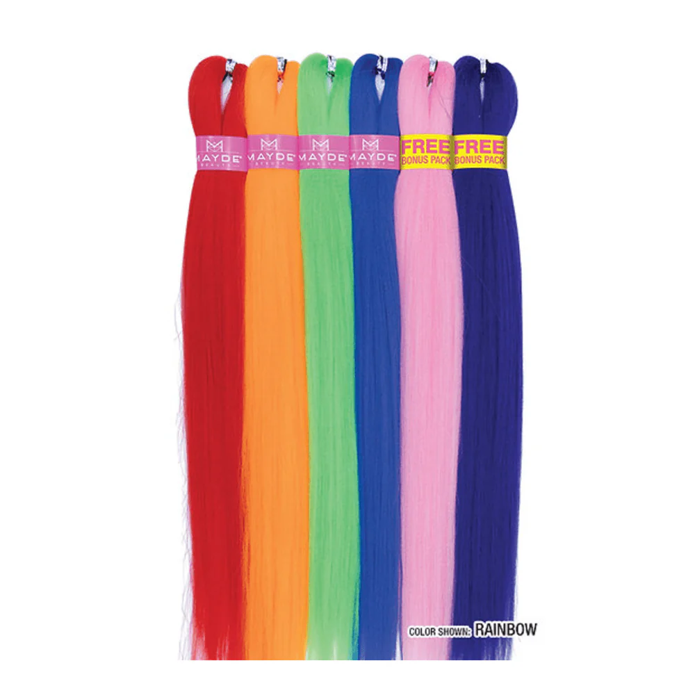 Mayde 6X Braid Nation Kid Synthetic Braiding Hair – 18″ - Image 8