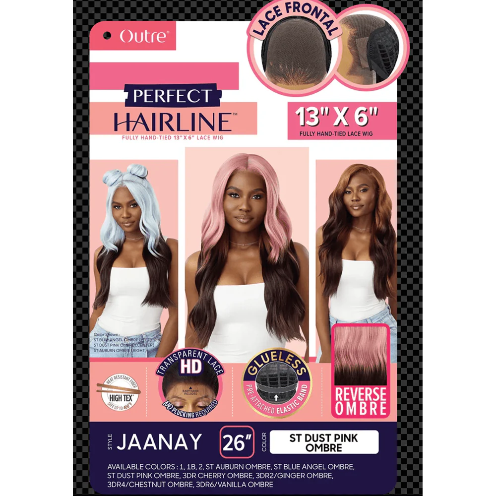 Outre Perfect Hairline 13x6 Lace Front Wig – Jaanay 26” - Image 9